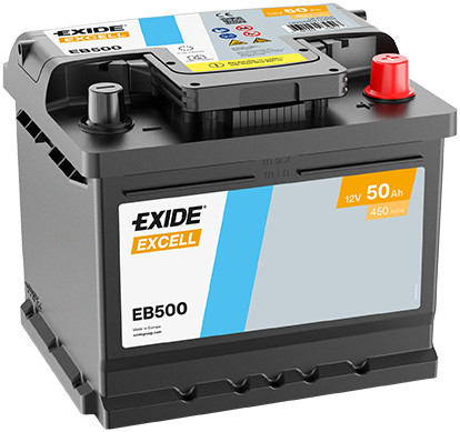 Starter battery exide - starter, eb500
