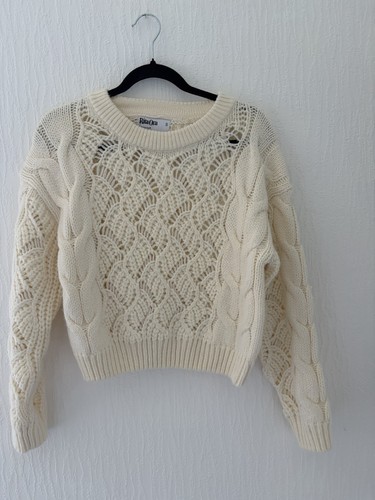 Rita ora cream open knit - ora,