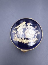 Limoges Porcelain Cobalt Blue