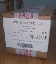 Pokemon Destined Rivals Booster Box Sealed Case (36 pack booster boxes x6) 