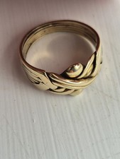9ct Gold Six Piece Puzzle Ring