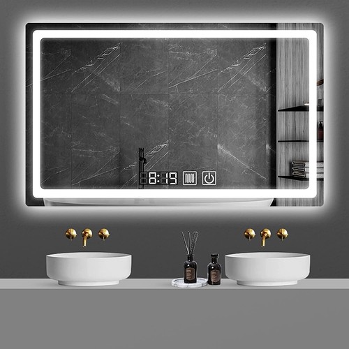 Frameless unframed bathroom - frameless,