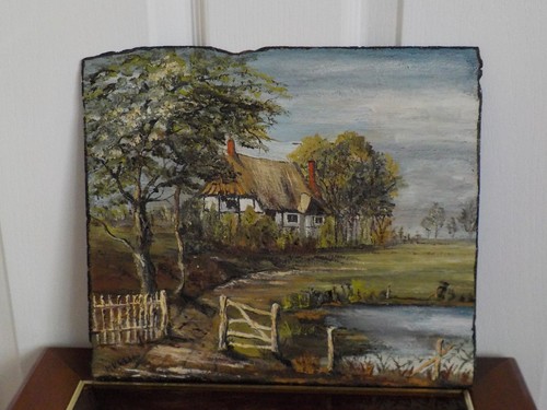 Lovely original oil - lovely,