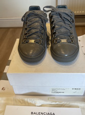 Authentic Women's Balenciaga  Arena Sneakers In Grey - Size 36.Box and Dustbag