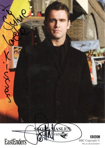 Scott maslen autograph - autograph,