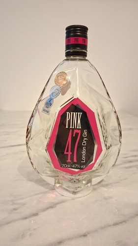 Pink gin empty decorative - gin,