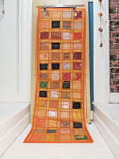 HANDMADE PATCHWORK SARI WALL