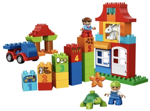 Lego duplo 10580 deluxe box - lego,