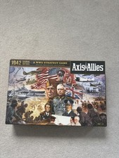 AXIS & ALLIES 1942 Second 2nd Edition WWII Strategy Board Game Complete