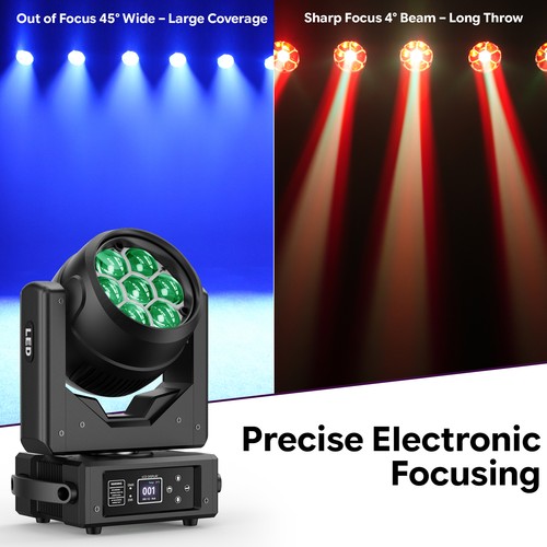 200w rgbw moving - 200w, head