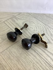 Pair bakelite black drawer - bakelite,