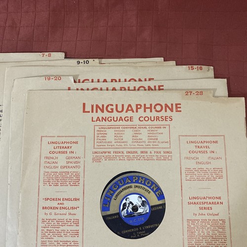 Vintage linguaphone - 5, (five)
