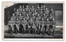 1940s photo 14th/20th Kings Hussars soldiers Royal Armoured Corps WW2 or postwar