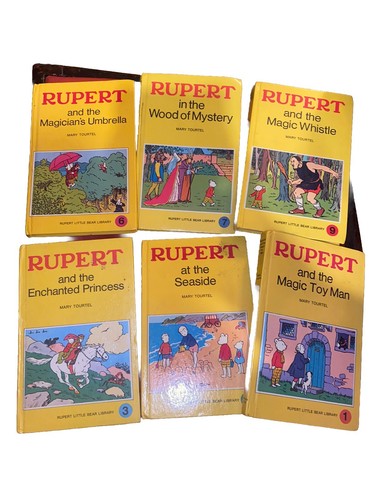 Set vintage rupert little - rupert,