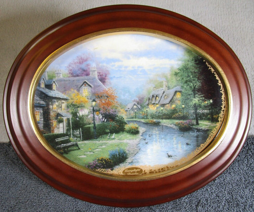 Lovely vintage thomas kinkade - lovely,