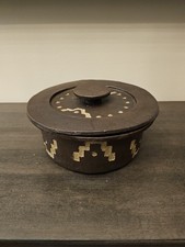 Rustic Pottery Vintage Covered