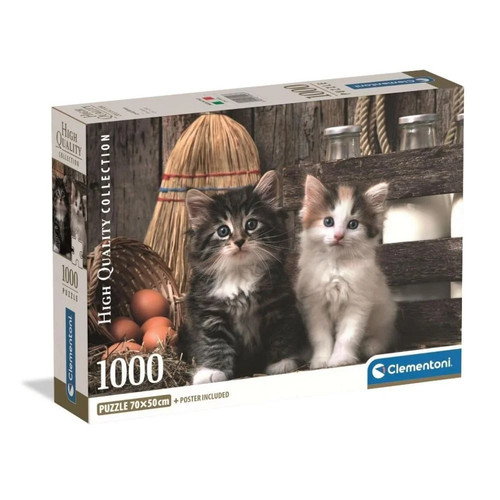 Puzzle 1000 lovely - puzzle, kittens