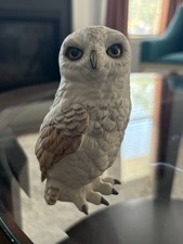 Vtg Boehm Porcelain Snowy Owl