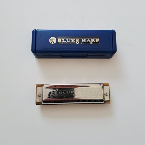 Hohner blues harp harmonica - ms,