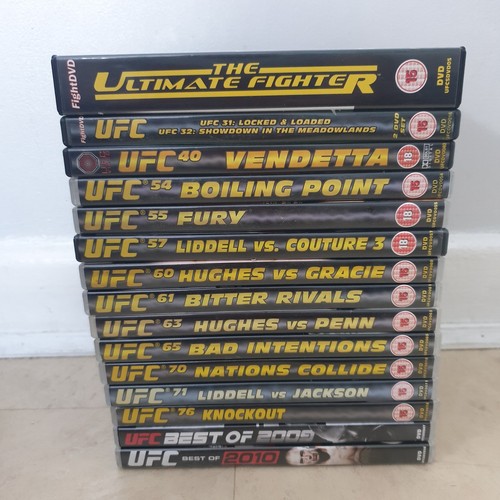 15x ufc dvd bundle mma - dvd,