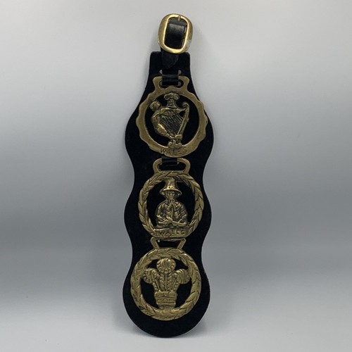 Vintage welsh horse brasses - vintage, on