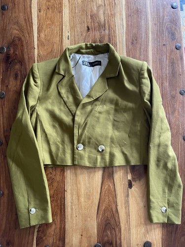 Zara cropped blazer - zara,