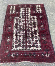 Handmade vintage wool area rug - handmade,
