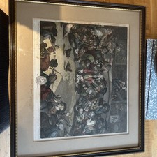 Royal Sport Pit Ticket Designed & Engraved By William Hogarth Nov.5th 1759 Print