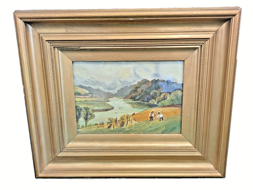Original victorian oil - original,