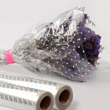 100mX80cm Wide White Dot