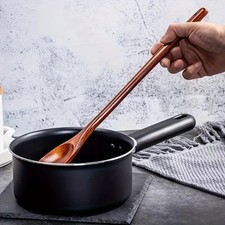 Long Handle Wooden Spoon Large Cooking Tool for Mixing For stirring and Serving