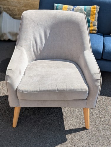 Beautiful next silver armchair - next,
