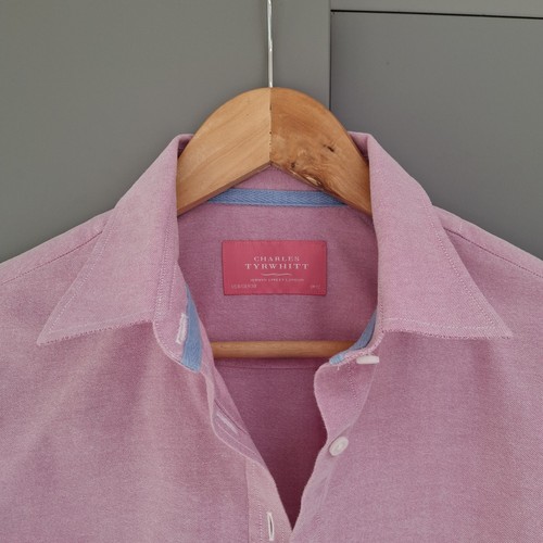 Charles tyrwhitt pink shirt - pink,