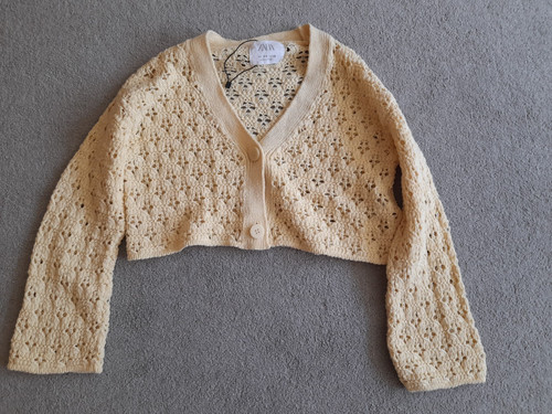 Zara short yellow cardigan - , age