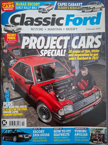 Classic ford magazine feb - classic, magazine,