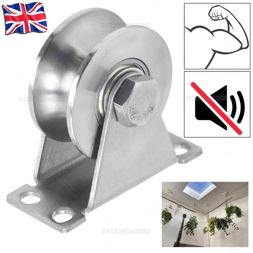 Groove wheel pulley - u-groove,