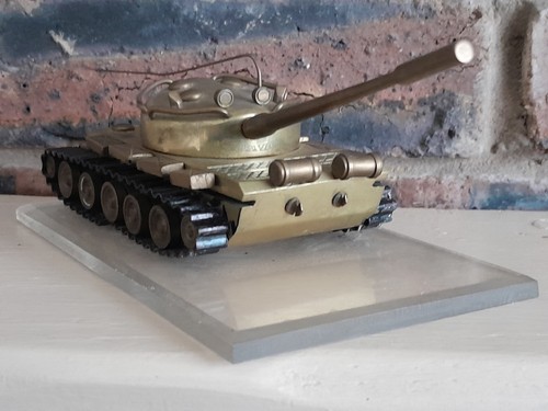 Vintage brass tank 55 - vintage,