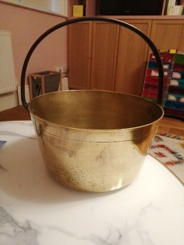 Antique victorian brass jam - victorian,