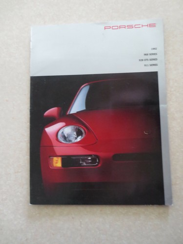 1992 porsche cars - porsche, advertising