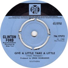 Clinton Ford - Give A Little Take A Little (7", Single)