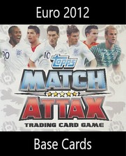 Match Attax Euros 2012 Base Cards