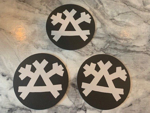 Gun brewery beer mats new - beer,