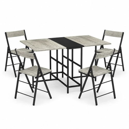 Piece folding dining table - piece,