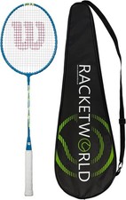 Wilson Champ Badminton Racket & Racketworld Premium Badminton Carry Case