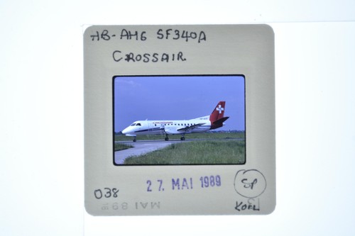 Crossair saab 340a ahg - crossair,