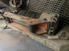 Landrover Defender Pto Super Winch / Bumper Complete Set Up  Good Working Order