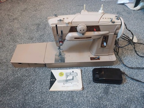 1950s singer 401g sewing - 1950s,