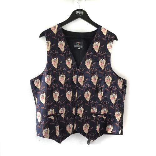 Vintage taz devil waistcoat - taz, xl