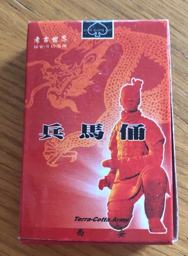 Terracotta army playing cards - terracotta,