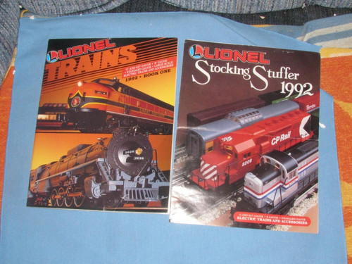 Lionel trains 1992 catalog - lionel,